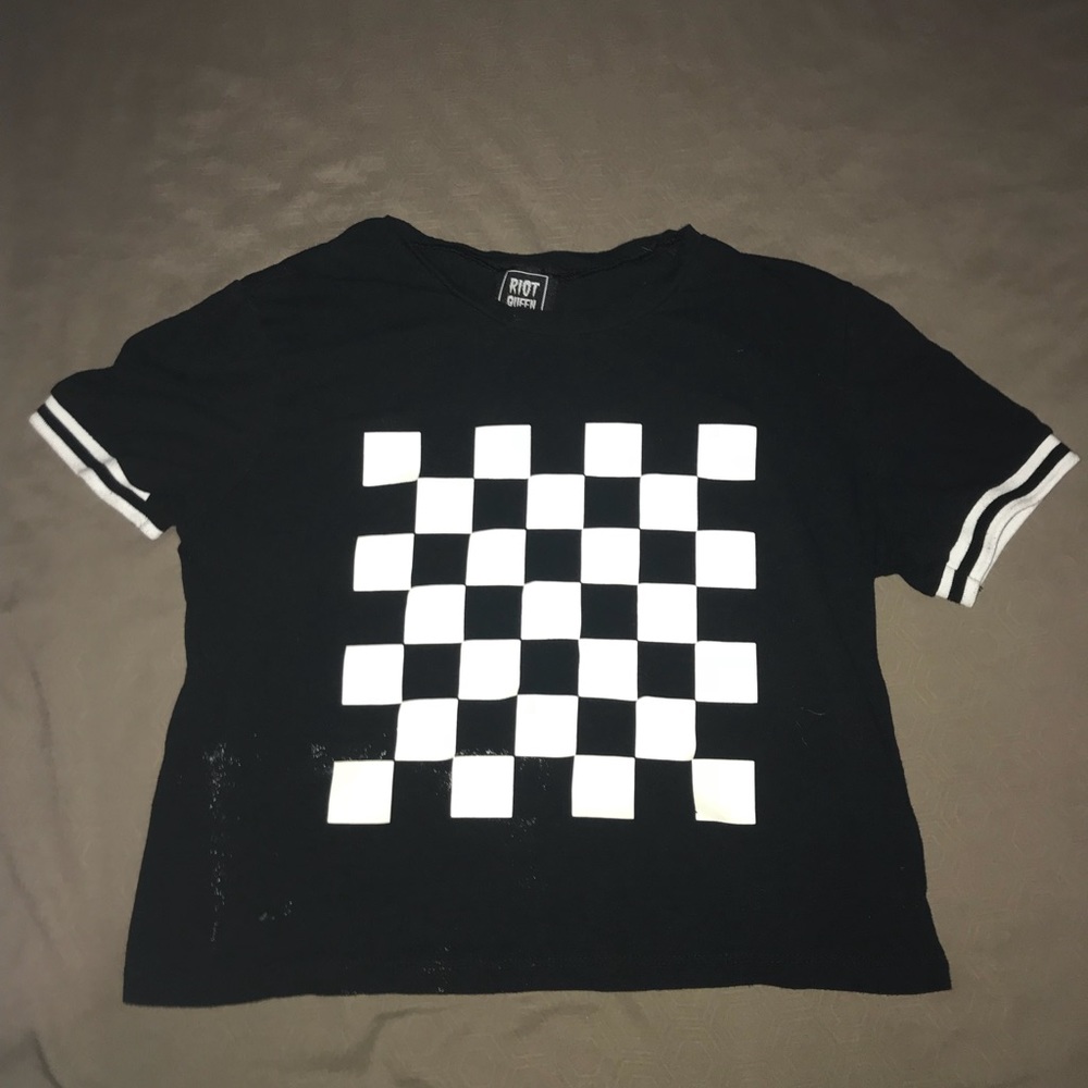 Checkered T-shirt
